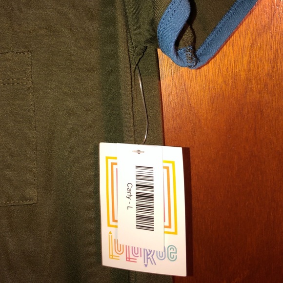 NWT - Lularoe Carly T-shirt dress - Picture 2 of 3